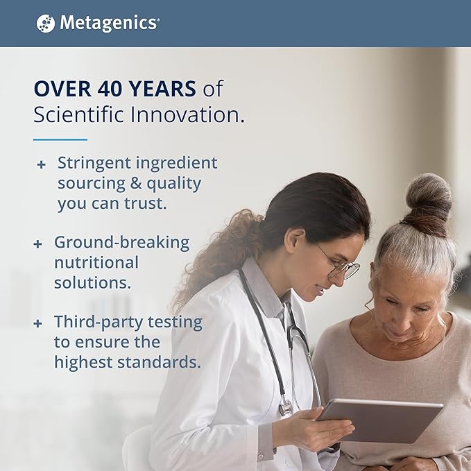 Metagenics OmegaGenics Fish Oil EPA-DHA 720- Omega-3 Fish Oil Supplement - for Heart Health, Musculoskeletal Health & Immune System Health* - with DHA & EPA - 240 Softgels