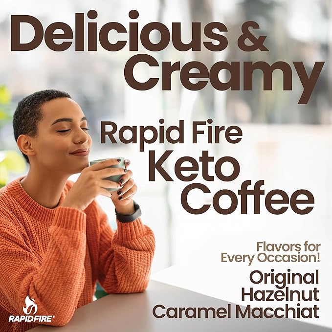 Ketogenic Fair Trade Instant Keto Coffee Mix Supports Energy Metabolism Weight Loss Ketogenic Diet Canister 15 servings, Original, 7.93 Ounce