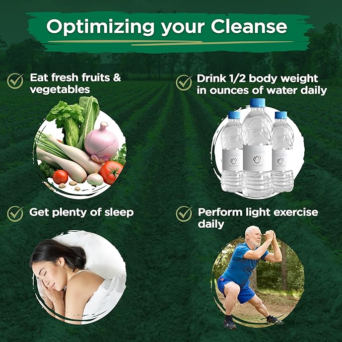 Vital Planet – Vital Colon Cleanse 14-Day Colon Cleanser and Detox with Magnesium Hydroxide, Slippery Elm, and Aloe for Digestive Health Support, Occasional Constipation, and Bloating 28 Capsules