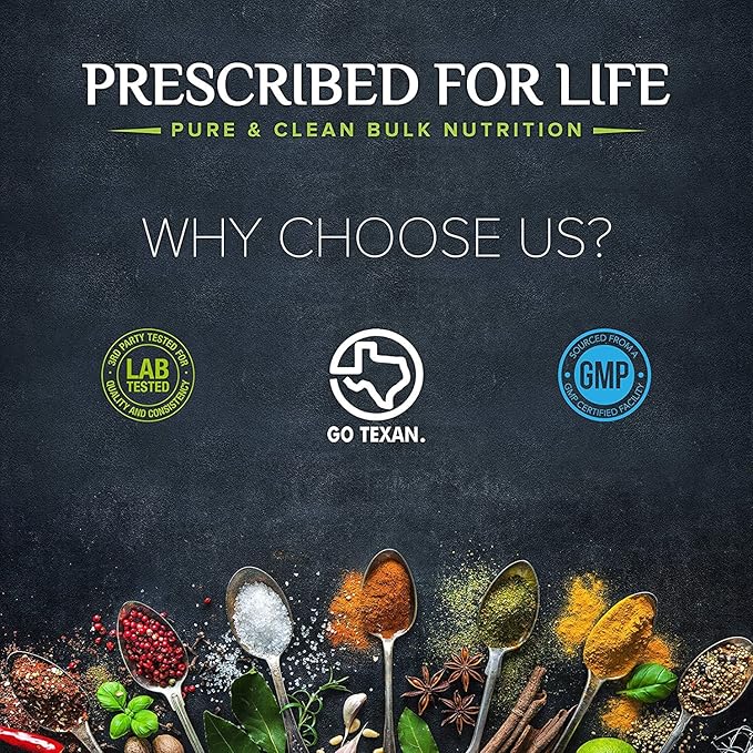 Prescribed For Life Nutriose Powder | Natural Fiber Supplement | Prebiotic Soluble Corn Fiber for Adults | Gluten Free, Vegan, Non GMO (12oz / 340g)