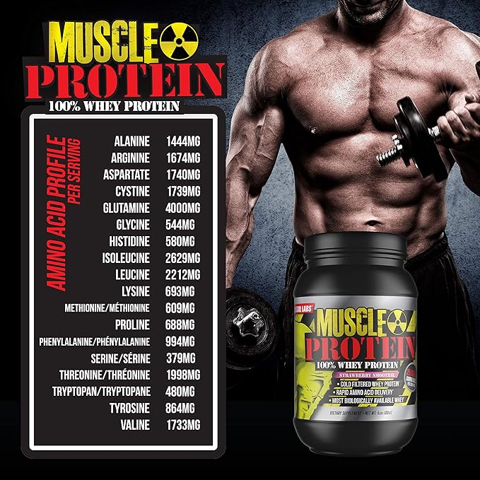 Whey Protein Powder (15 lbs/Pack of 1) – Delicious Peanut Butter-Chocolate Flavor, Cold Filtered for Maximum Absorption, 25g Protein, 6.6g BCAAs/Serving,0g Sugar-Perfect for Muscle Building & Recovery