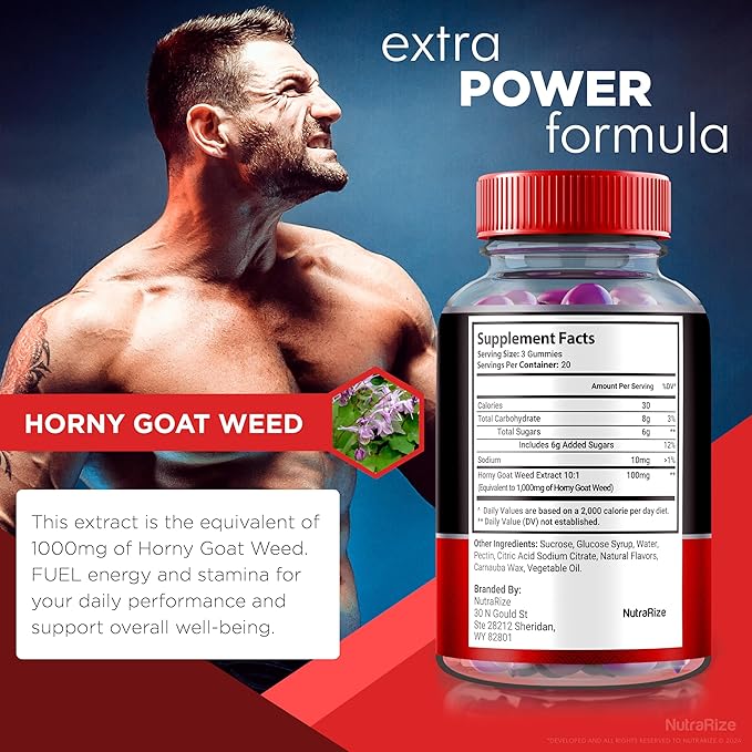 (3 Pack) Primal Ultimate Gummies, Official PrimalUltimate Performance Supplement, The Key to Regain Confidence, Premium Gummy, Official Prime Ultimate Reviews (180 Gummies)
