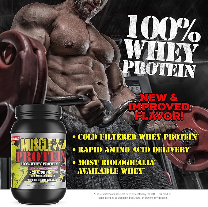 Whey Protein Powder (15 lbs/Pack of 1) – Delicious Peanut Butter-Chocolate Flavor, Cold Filtered for Maximum Absorption, 25g Protein, 6.6g BCAAs/Serving,0g Sugar-Perfect for Muscle Building & Recovery
