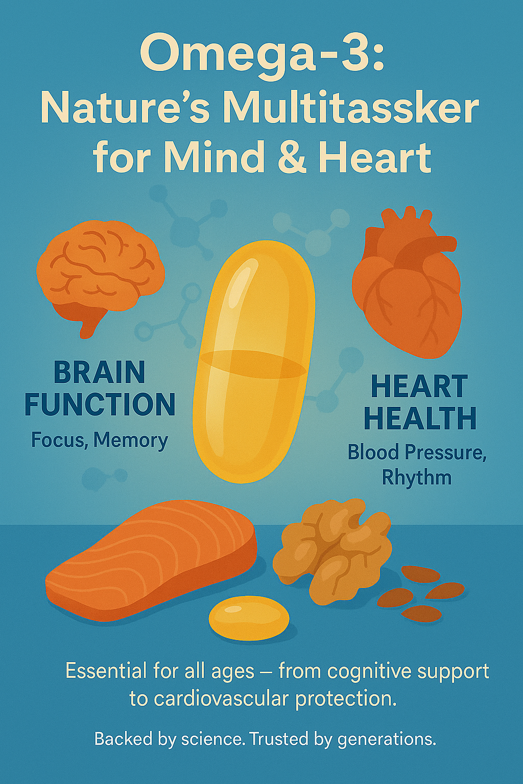 Why Omega-3 Fatty Acids Are Essential for Your Brain and Heart Health