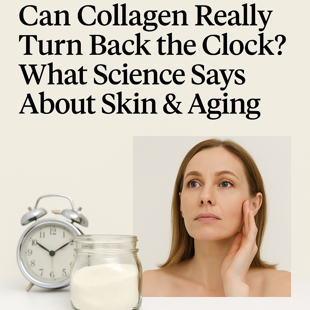 Can Collagen Really Turn Back the Clock? What Science Says About Skin &amp; Aging