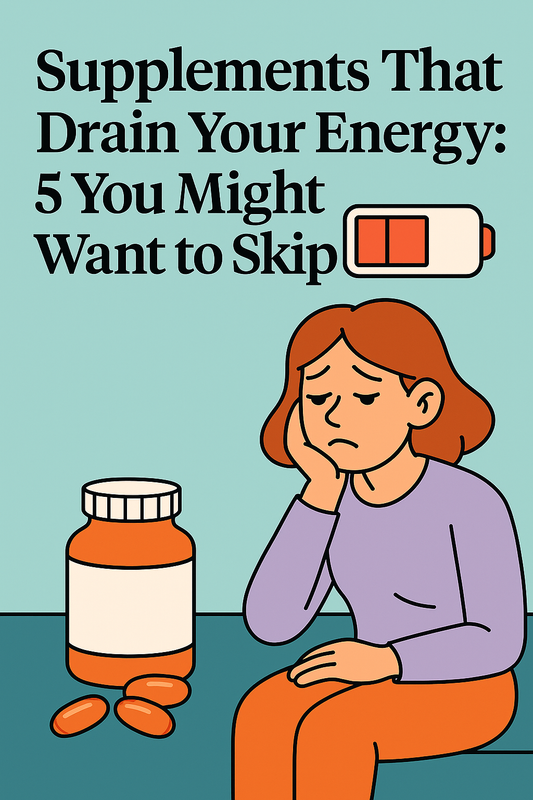 Supplements That Drain Your Energy: 5 You Might Want to Skip