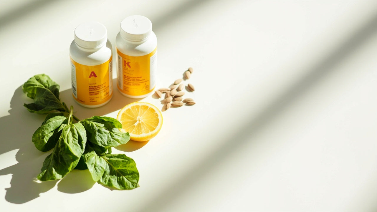 Essential Vitamins A, B, E & K1