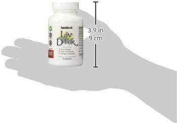 Liv D-Tox - 60 Capsules - Liver Detox and Cleanse Support Health Supplement, with Turmeric Root Extract, Milk Thristle, and Asparagus