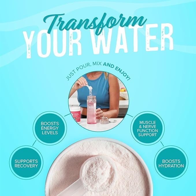 JUNP Electrolytes Powder No Sugar No Carbs – Pina Colada Coconut Pineapple Drink Mix - Potassium & Salt Electrolyte Hydration Powder - Zero Calorie Sugar Free Electrolyte Powder, Keto, 180 Servings