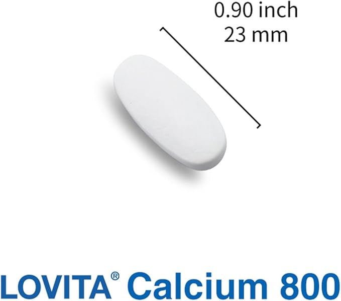 Calcium 800 mg | Highly Absorbable Bone Support with Magnesium, Vitamin D3 & K2 | Plus Zinc, Copper & Manganese | Vegan Supplement, 120 Tablets