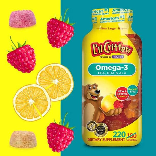 L'il Critters Omega -3 DHA, 300 Gummy Bears
