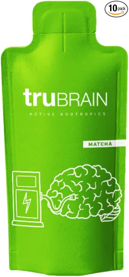 TruBrain Drinks – Nootropic Brain Food Designed by Neuroscientists to Boost Mental Output & Improve Memory Nootropic Supplement