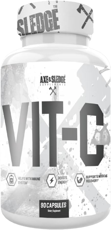 Axe & Sledge Vitamin-C, 1000 mg, 90 Veggie Capsules