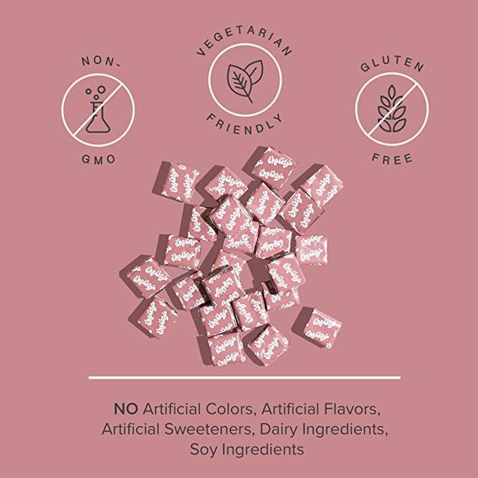 Chewsy Women's Multivitamin Chews, Immune & Energy Support, Vitamins C, B12, A, D, E, Folic Acid, Probiotics, Biotin, Cranberry, Adult Chewable Vitamin, Individually Wrapped Fruity Chews-6 Day Supply