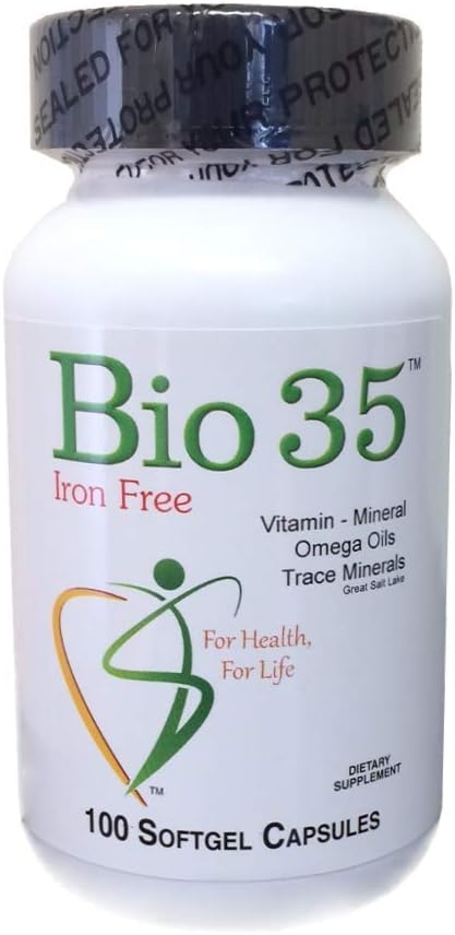 Bio-35 100ct Iron Gluten & Soy- Free