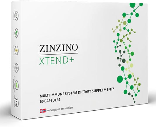 Xtend Plus Multi Immune Food Supplement with Essential Vitamins, Mineral & Vitamin C for Immune Support | No Synthetic | Increased Energy & Focus | Perfect for Men & Women (60 Capsules)