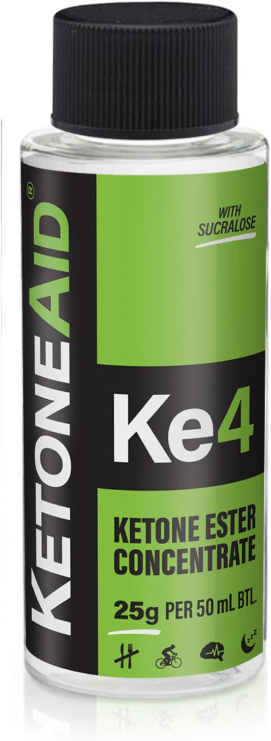 KetoneAid Ke4 Pro with Sucralose | Ketone Ester Drink | 10 Servings Per Bottle (1 Count)