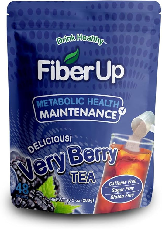 Delicious, Prebiotic Soluble Fiber Supplement, Very Berry Tea, 48 Servings.