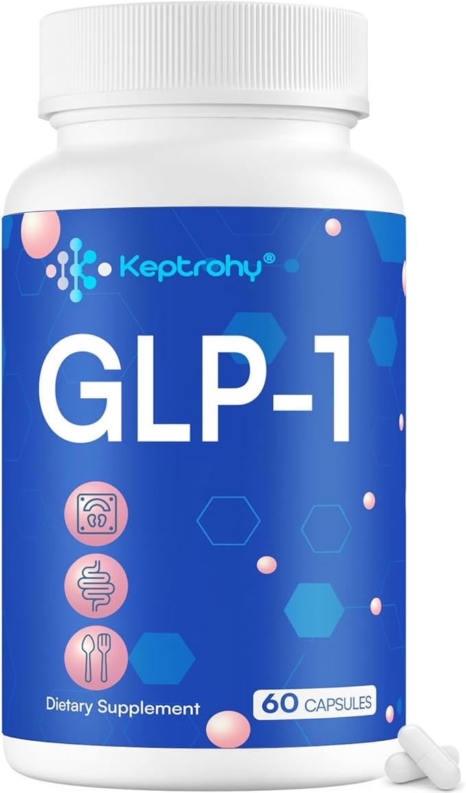 GLP-1 Support | GLP-1 Supplement, GLP Support Core with Synbiotics, Hops Extract, Eriocitrin Support GLP-1 Level Naturally, Natural GLP-1 Supplement for Women and Men, Take Before Meal - 60 Count