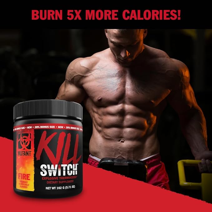 Mutant Killswitch Ultra Thermo | Thermogenic Pre Workout | Ice 162g
