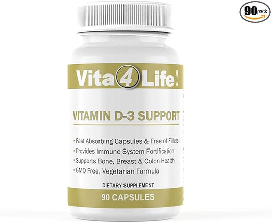 Vitamin D3, 750mcg (90 Count)