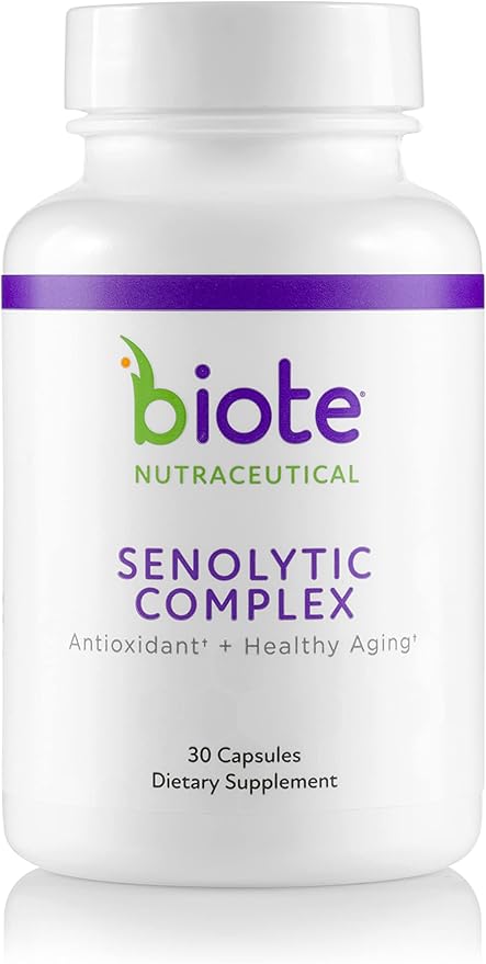 bioTE Nutraceuticals - SENOLYTIC Complex - Antioxidants + Healthy Aging (30 Capsules)
