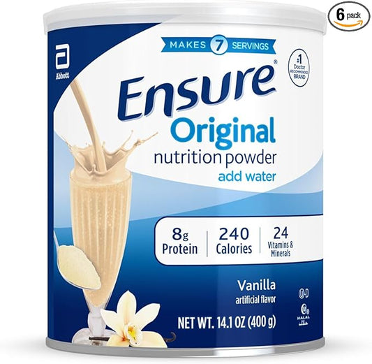 Ensure Original Vanilla Nutrition Powder 6 Cans
