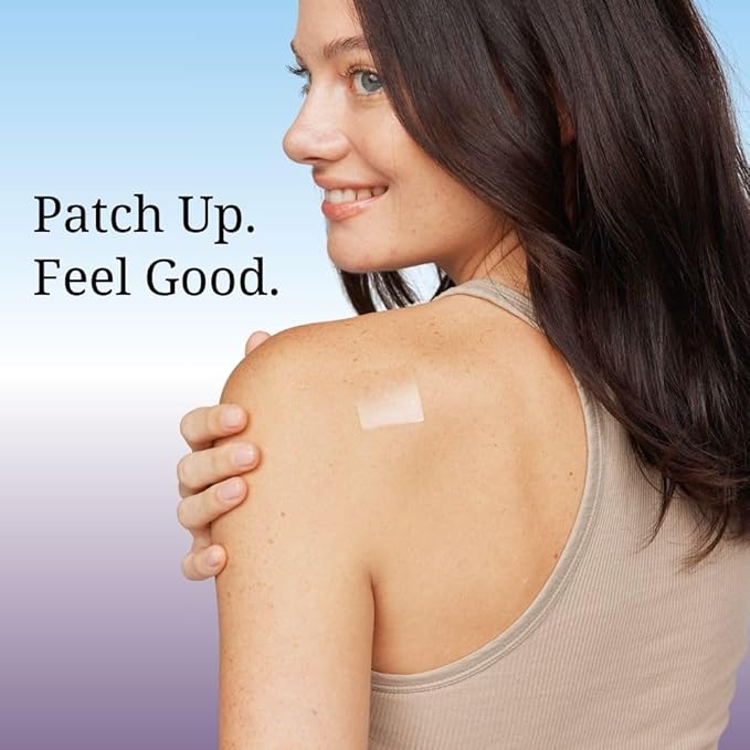 The Patch Remedy Sleep Patches with Lavender - 30 Topical Patches for Better Sleep with Magnesium Glycinate, Valerian Root Extract, Passionflower & Hops, Waterproof, 12 Hours, Transdermal Support