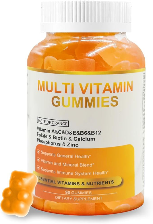 WeightWorld Gummy Vitamins - Multivitamins for Women, Mens Multivitamin Gummies, Chewable Bear Vitamin for Adults, Women's & Men's Multi Supplements