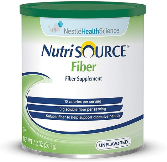 Oral Supplement Nutrisource Fiber Unflavored 7.2 Oz. Can Powder Sold By Each