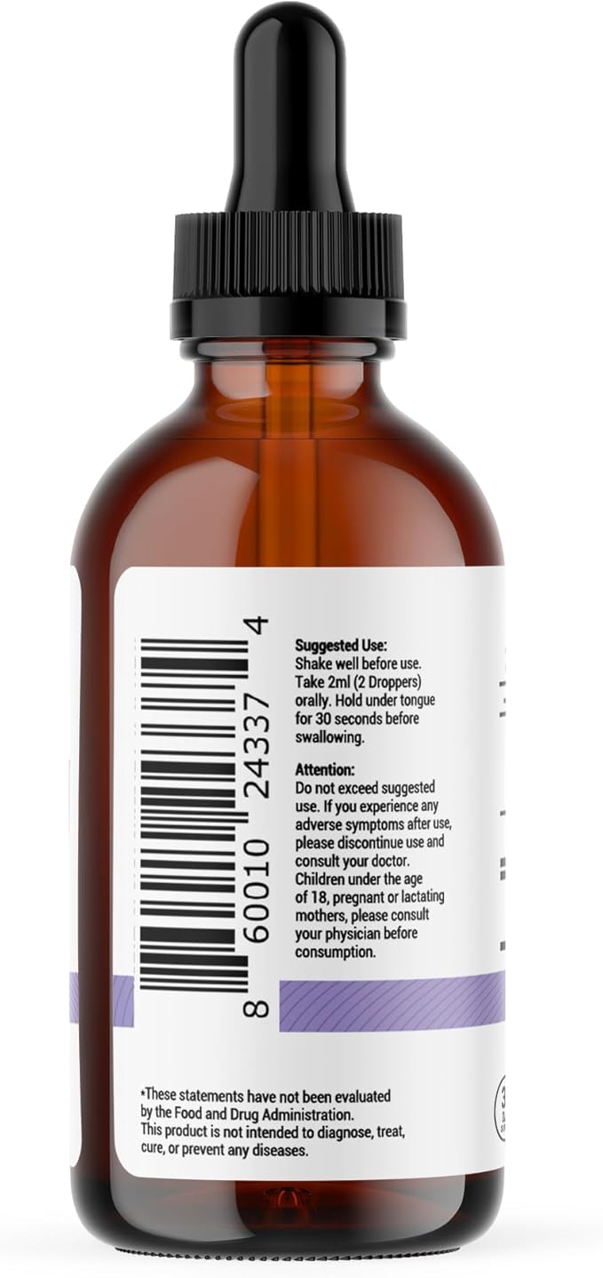 Magnesium Glycinate Liquid Magnesium Supplement Women, Men & Kids – Magnesium Bisglycinate 100 mg for Natural Calm, Muscle Recovery, Joint Support – Magnesium Liquid Vitamins, 30 Days Pineapple Flavor