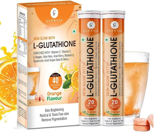 Advanced L-Glutathione Effervescent Tablets Vitamin C (40)