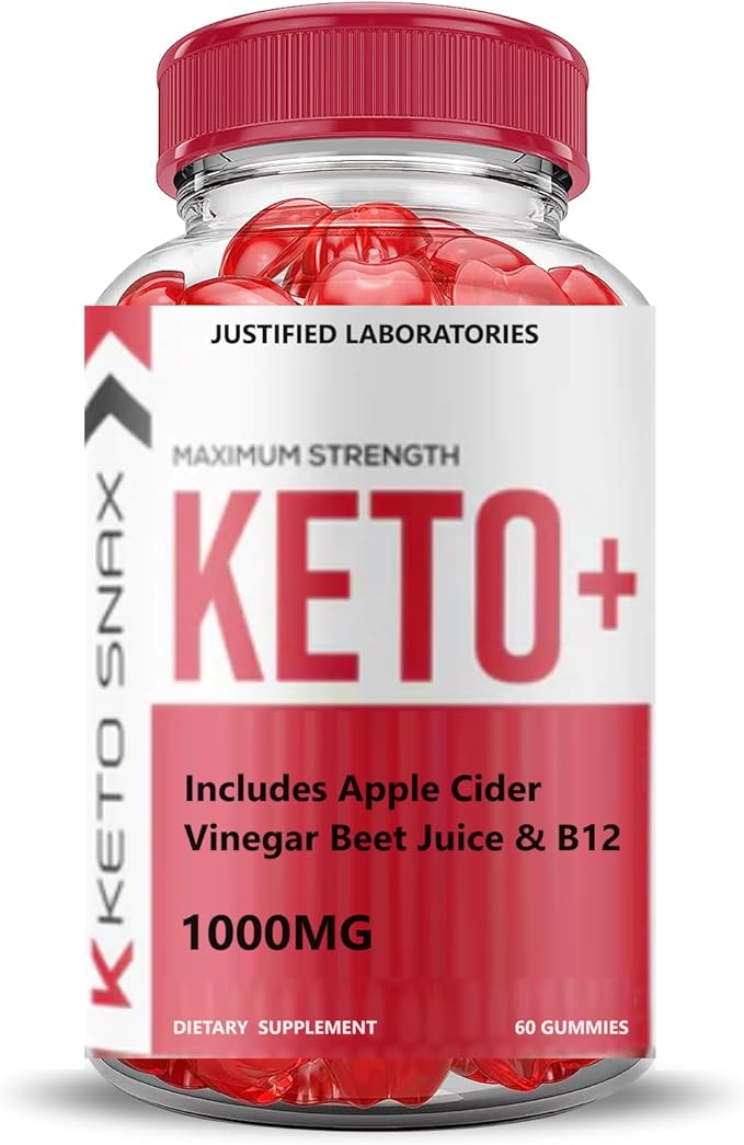 (10 Pack) Keto Snax Keto ACV Gummies Advanced Formula 1000MG Keto Snax Keto Gummies Apple Cider Vinegar Formulated with Pomegranate Beet Juice Powder B12 Vegan Non GMO 600 Gummys