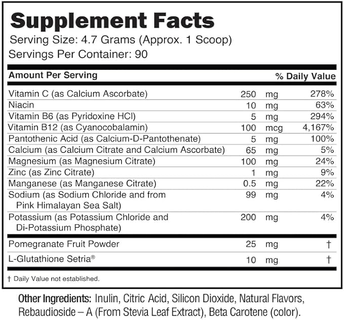 JUNP Electrolytes Powder No Sugar No Carbs – Fresh Squeezed Lemonade Drink Mix - Potassium & Salt Electrolyte Hydration Powder Zero Calorie Sugar Free Electrolyte Powder, Keto Friendly, 180 Servings