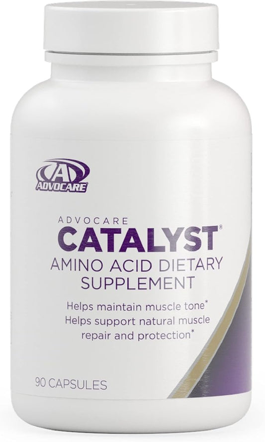 AdvoCare Catalyst Amino Acid Dietary Supplement - BCAA Supplement with L-Arginine & L-Glutamine - Supports Muscle Growth & Recovery* - 90 Capsules
