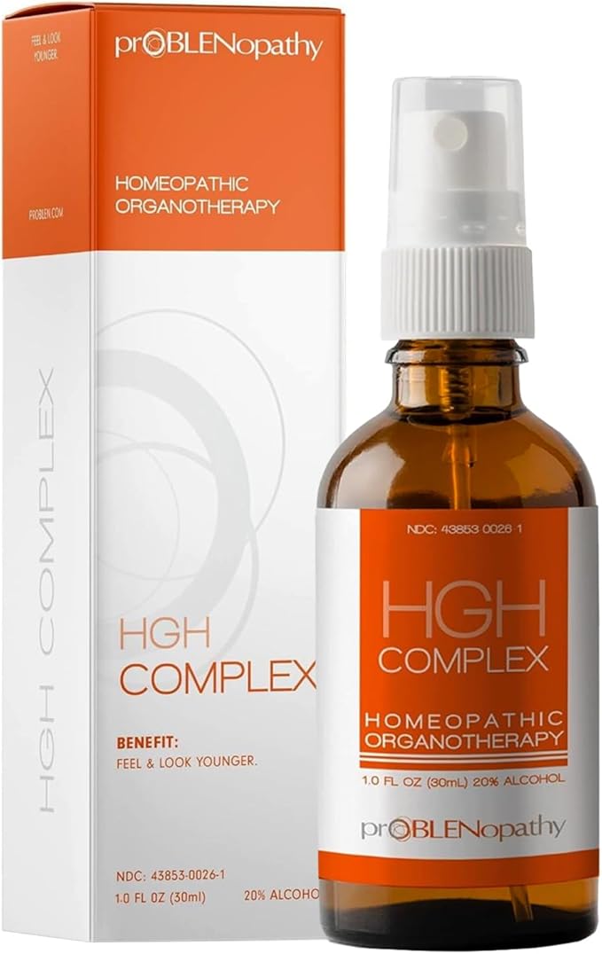 HGH Supplement for Men & Women Liquid Oral Spray 1 fl oz (30 ml) – Rapid Absorption & Easy to Use - Muscles Growth & Recovery - Natural Human Growth Hormone Supplement - 30 Day Supply