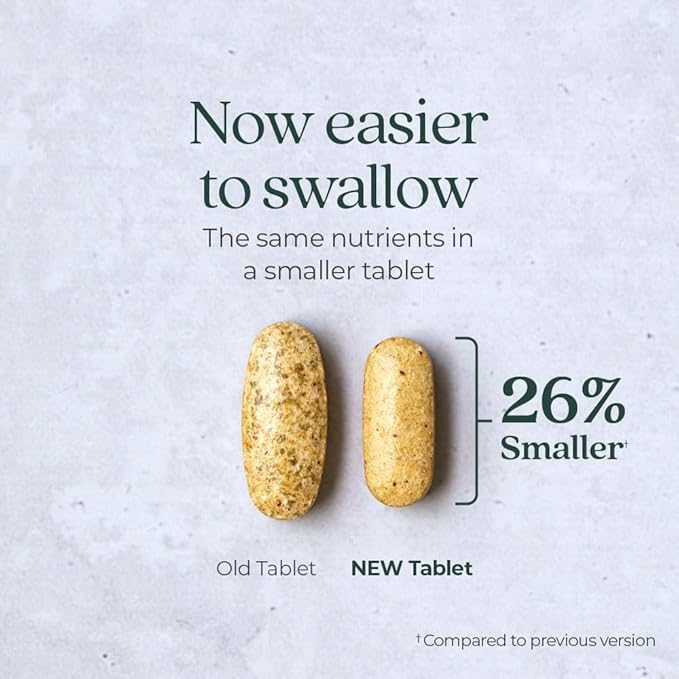 New Chapter Men's Multivitamin for Immune, Stress, Heart + Energy Support with Fermented Nutrients - Every Man's One Daily, Made with Organic Vegetables & Herbs, Non-GMO, Gluten Free - 72 ct