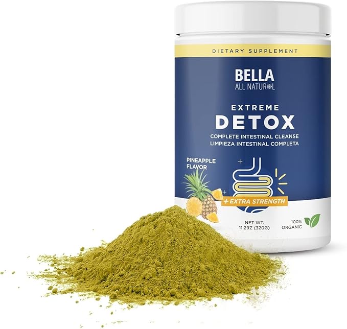Bella All Natural Extreme Detox Powder (Pineapple)