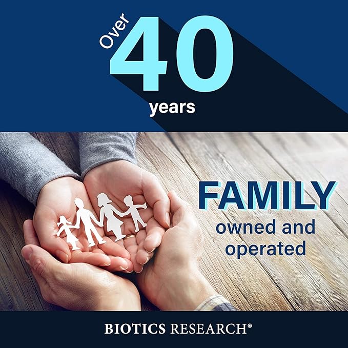 Biotics Research Biotics Research 5-MTHF Plus Forte - Brain Health Promotes Calm Relaxed Mood and Serotonin Production 60 Capsules