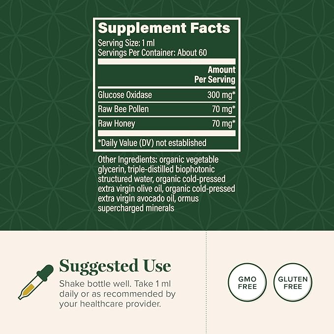 Global Healing Glucose Oxidase - 2 Fl Oz