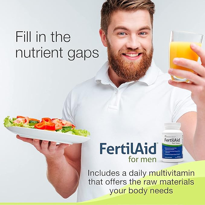 Fairhaven Health FertilAid for Men, MotilityBoost, and Countboost Combo | Fertility Supplements for Men | Male Fertility Supplement with Conception Vitamin and Fertility Support Prenatal Formula