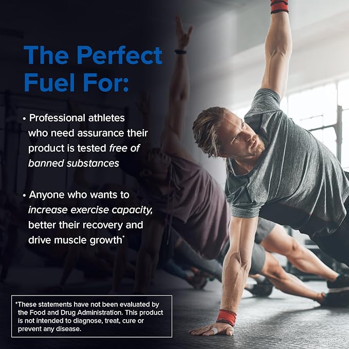 Creatine Monohydrate Powder - NSF Certified for Sport Creatine Supplement to Support Muscle Recovery, Pre + Post Workout Strength and Energy (1 lb / 90 Servings)