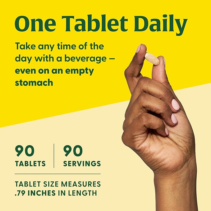 MegaFood Women's 55+ One Daily Multivitamin for Women with Vitamin A, Vitamin C, Vitamin D3 & Vitamin E for Optimal Aging Support- Plus Real Food- Bone & Immune Support Supplement- Vegetarian-90 Tabs