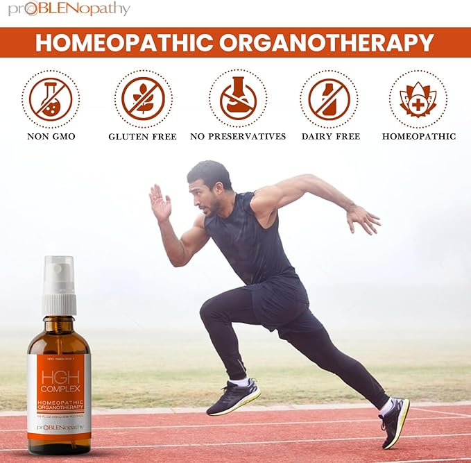 HGH Supplement for Men & Women Liquid Oral Spray 1 fl oz (30 ml) – Rapid Absorption & Easy to Use - Muscles Growth & Recovery - Natural Human Growth Hormone Supplement - 30 Day Supply