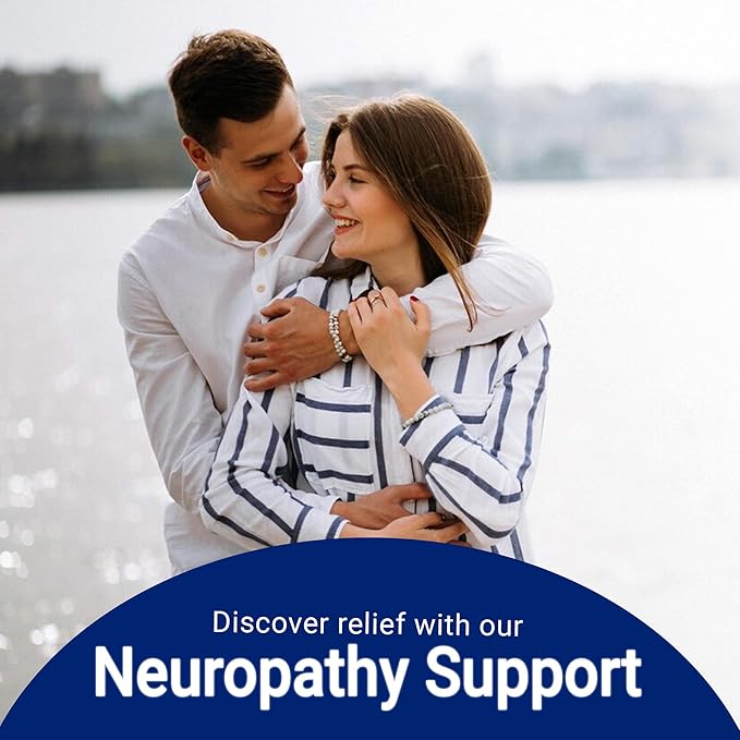 Neuropathy Support Neuro and Nerve Health Supplement with Vitamin D3, B6, B12, Acetyl-L-Carnitine, Alpha-Lipoic Acid, and Benfotiamine Supports Feet Nerve Function 60 Vegetable Capsules