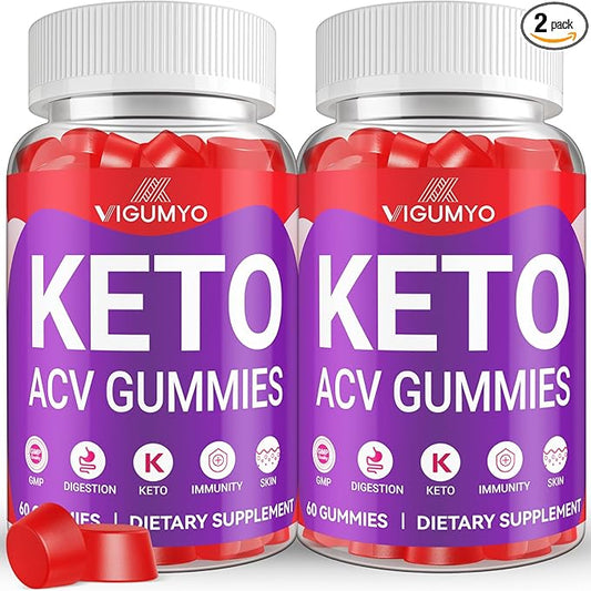 Keto ACV Gummies 1500MG Keto Gummies Apple Cider Vinegar Gummies Formulated with Pomegranate Beet Juice Powder B12 Vegan Non GMO 120 Gummys