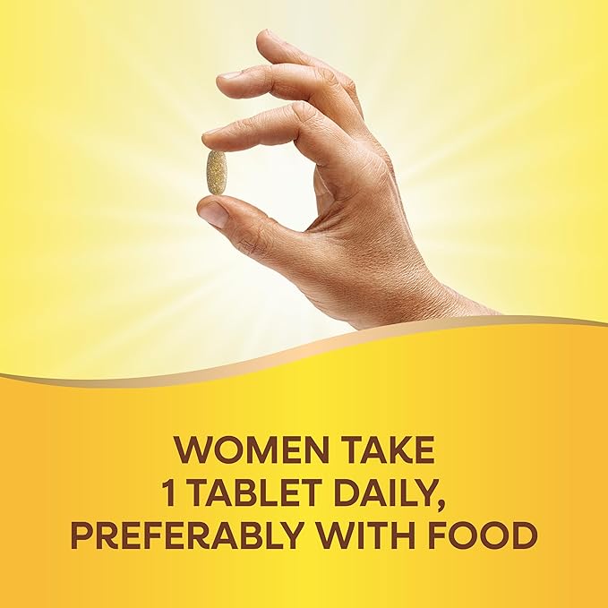 Nature’s Way Alive! Women’s 50+ Ultra Potency Complete Multivitamin, High Potency Formula, Promotes Healthy Heart, Brain, Bones*, with Methylated B12, Gluten-Free, 150 Tablets (Packaging May Vary)