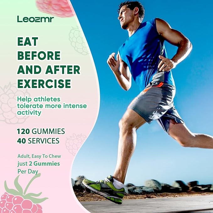 Creatine Monohydrate Gummies for Men & Women-5g of Creatine Monohydrate per Serving - Sugar Free,Vegan, Raspberry Flavor, 120 Count