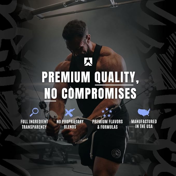 Ryse Noel Deyzel x Godzilla Pre Workout | Intense Pumps, Energy, & Focus | Citrulline & Beta Alanine | 400mg Total Caffeine | 40 Servings (Blue Raspberry)